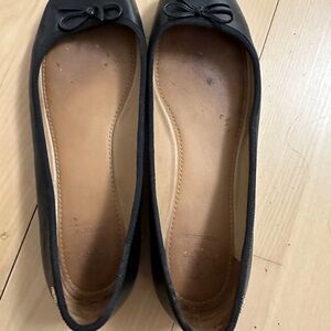 Elegant Tory Burch Black Women's Ballet Flats